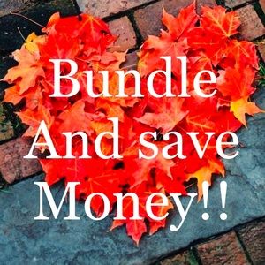 Bundle And save money 💴!!!